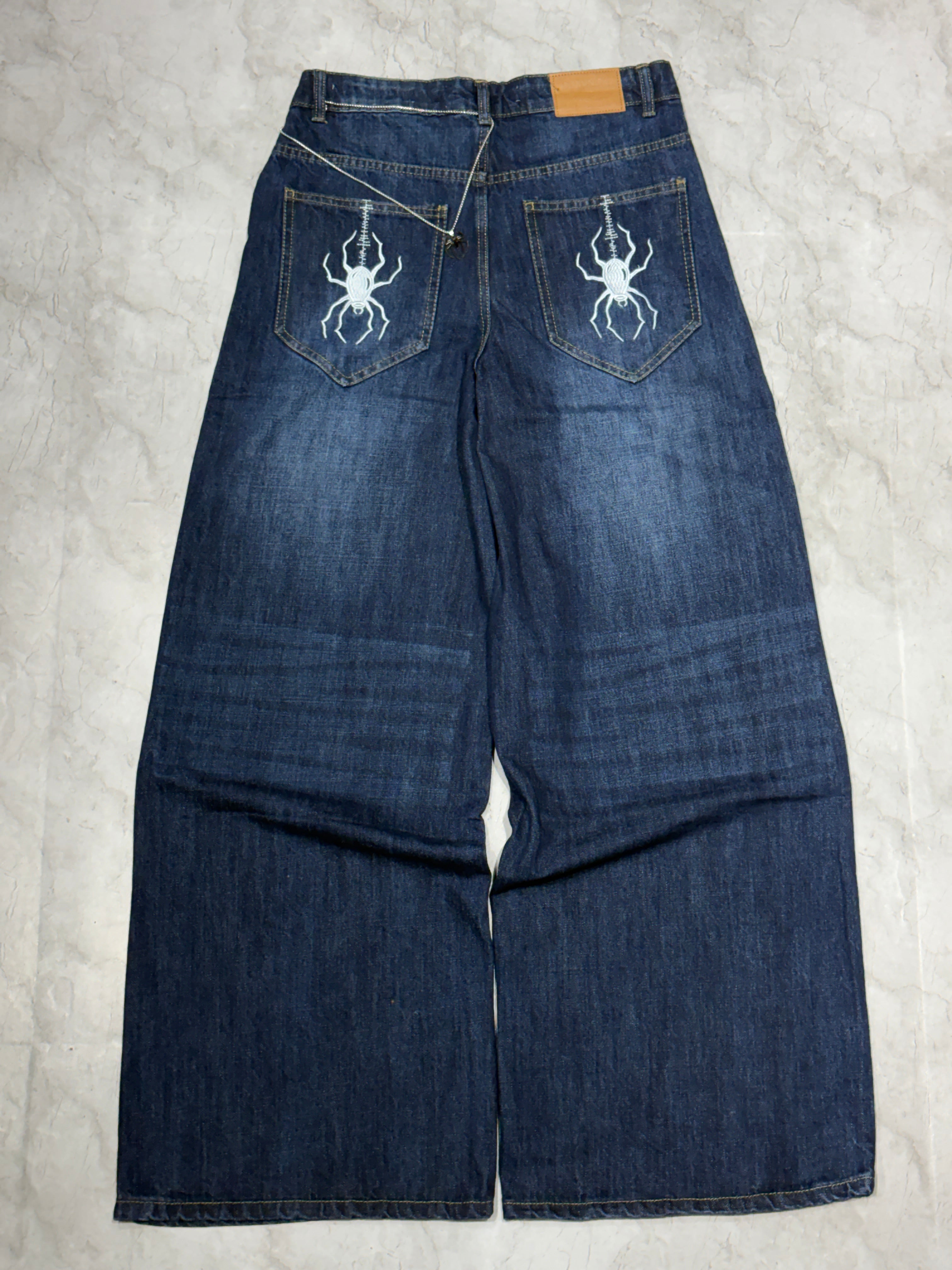 Spidey blue wide leg