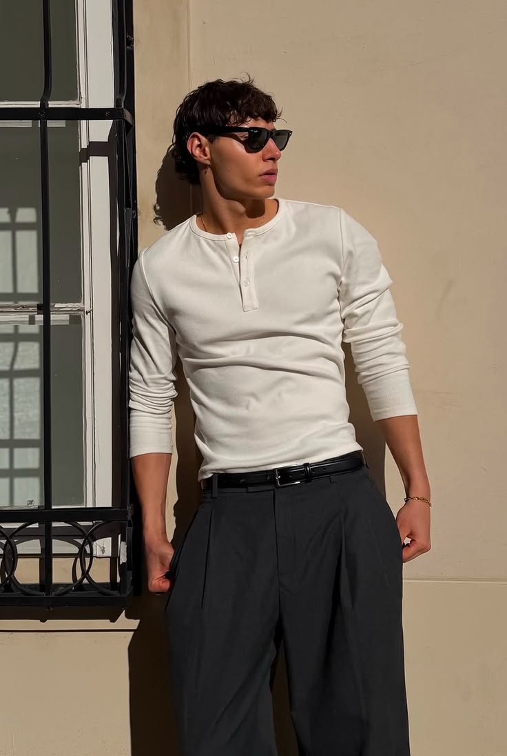 henley white