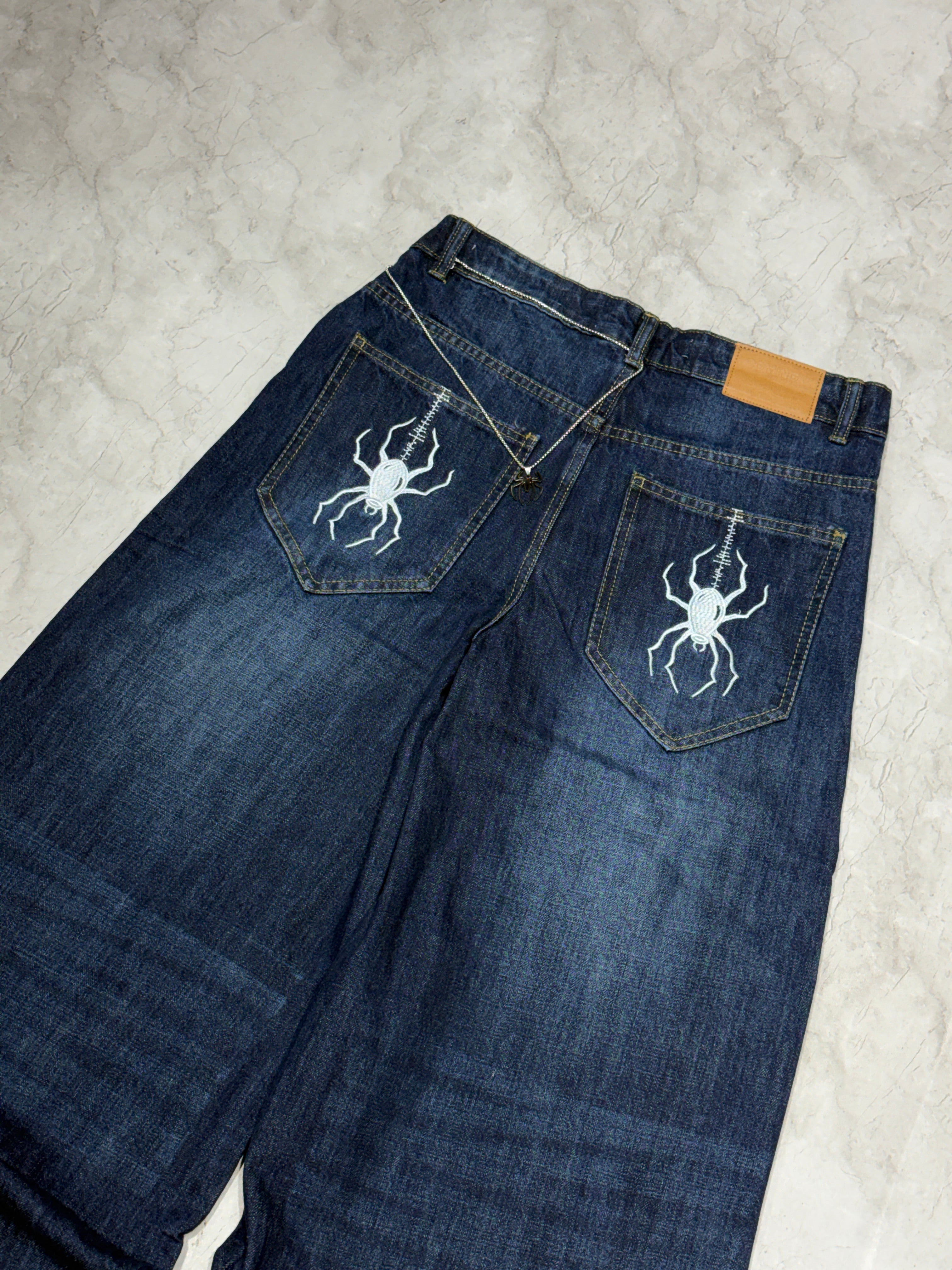 Spidey blue wide leg