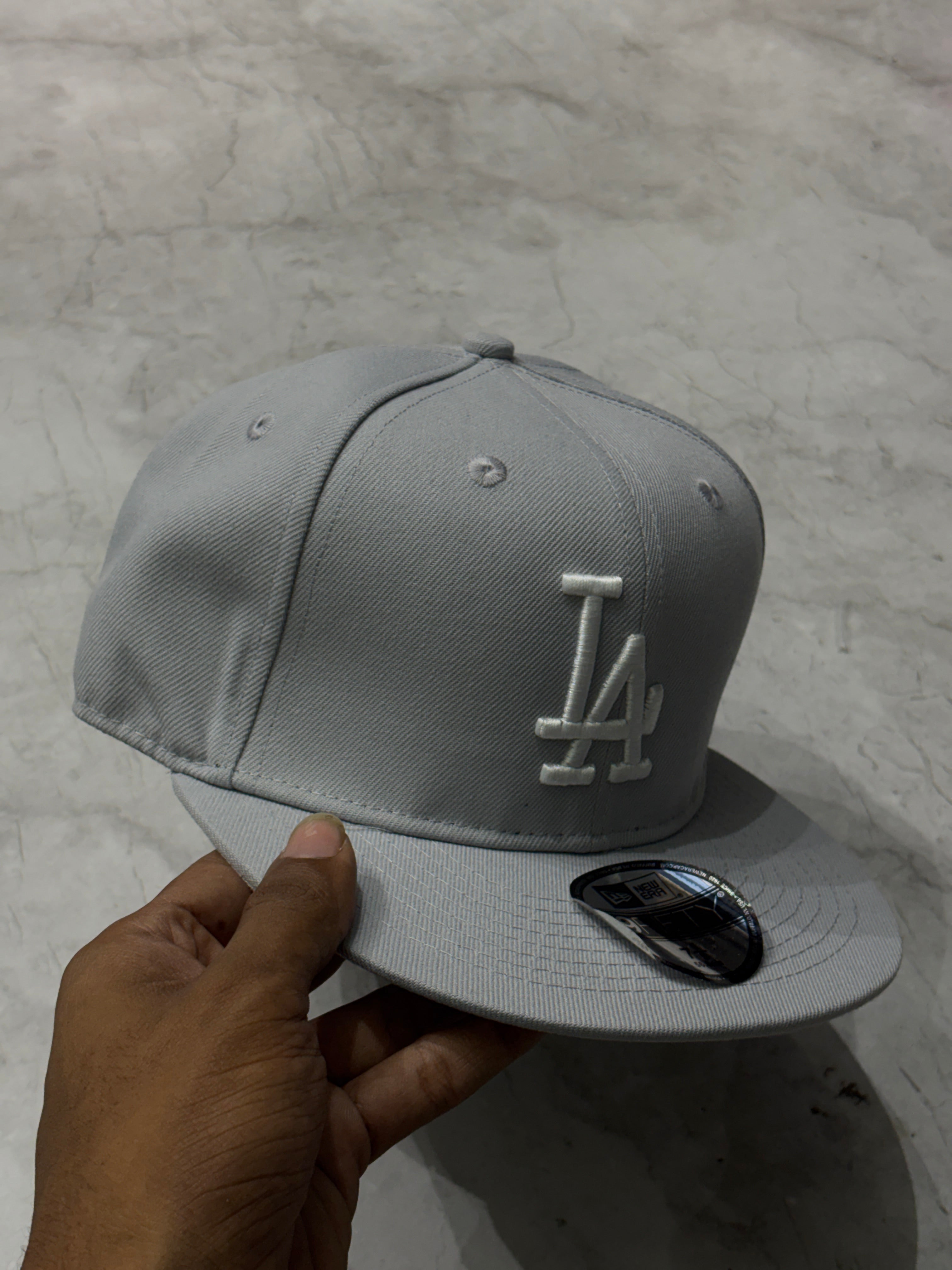 LA grey fitted