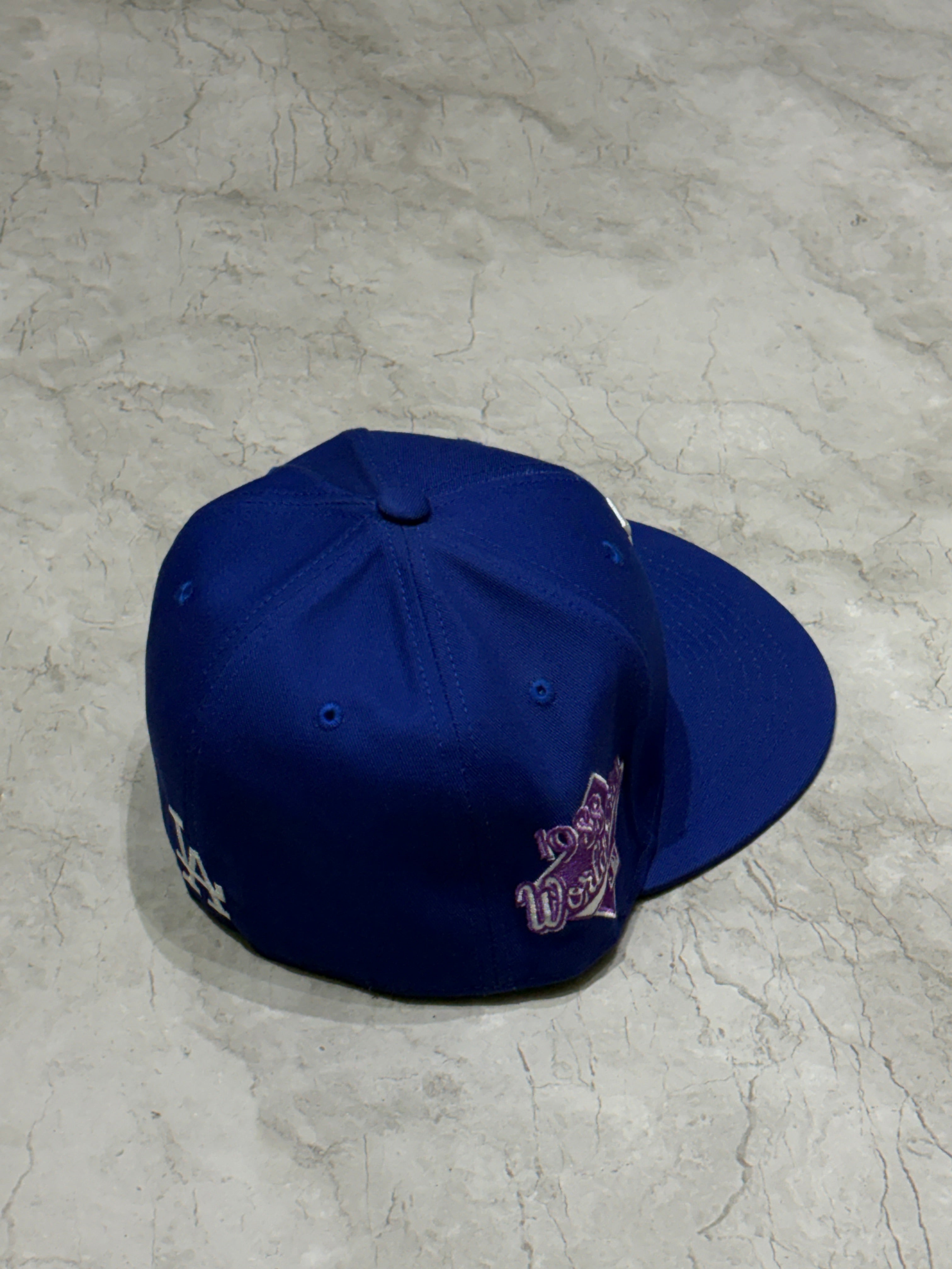 La blue fitted