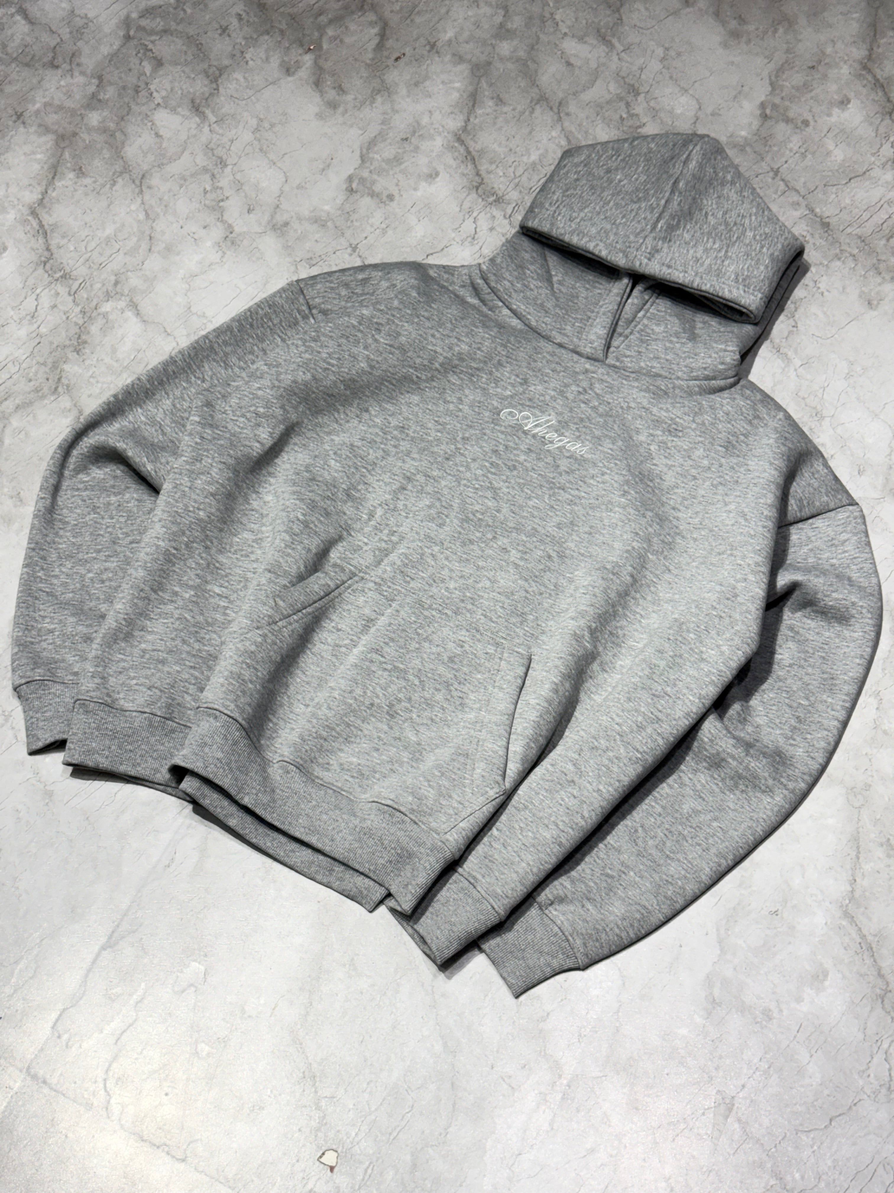 Grey oversize hoodie