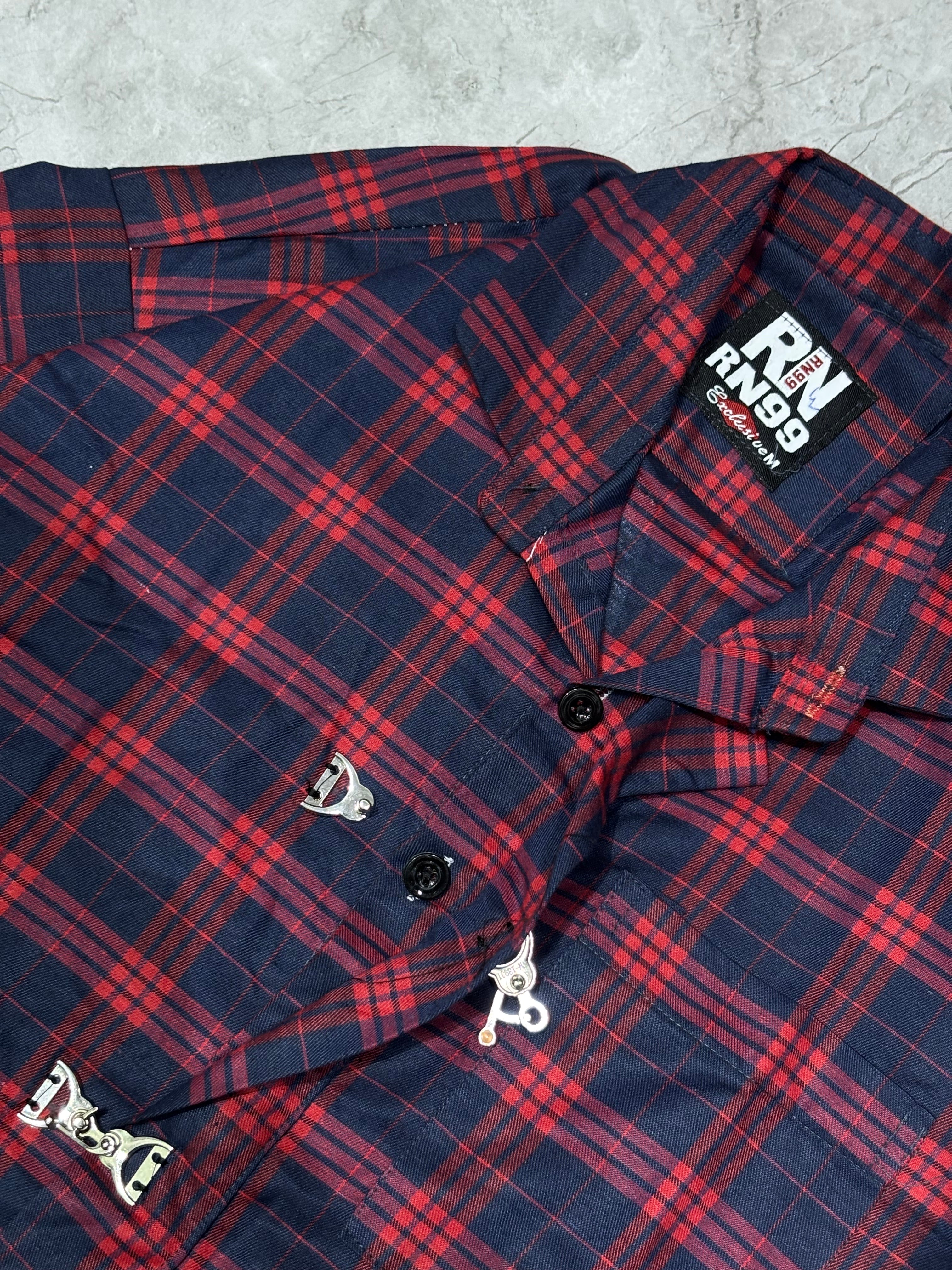 Clasp crop red