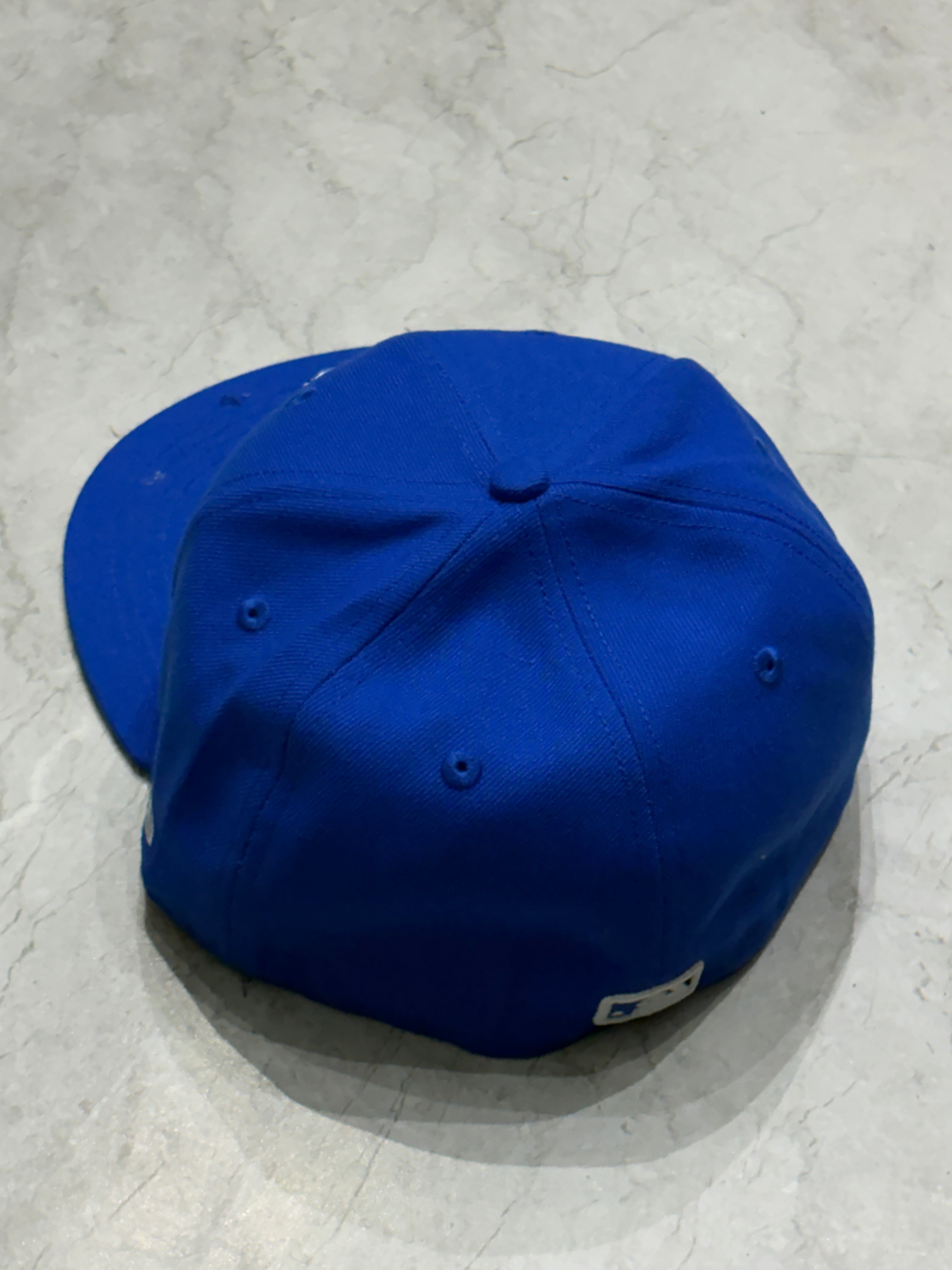 Fitted blue
