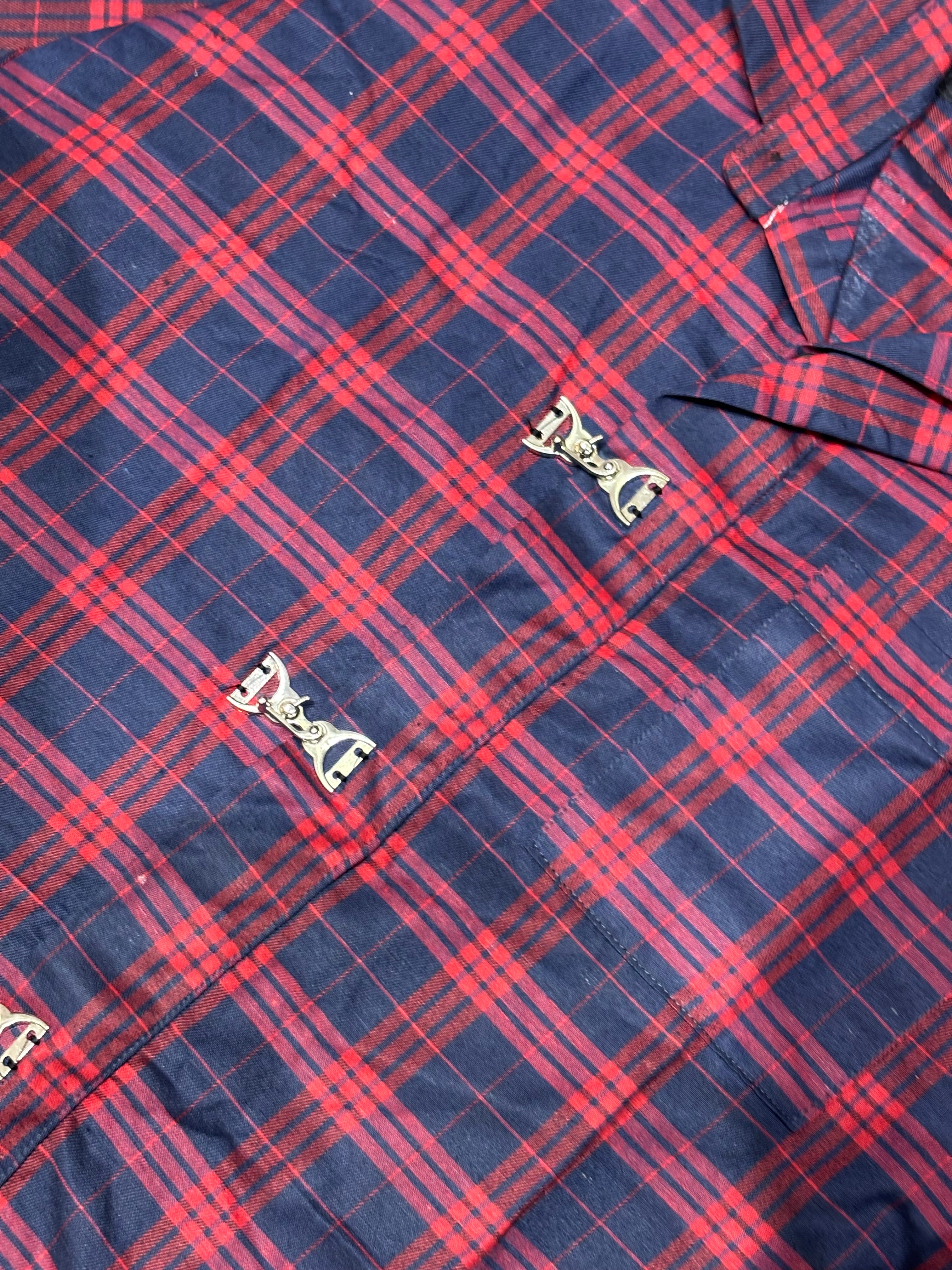 Clasp crop red