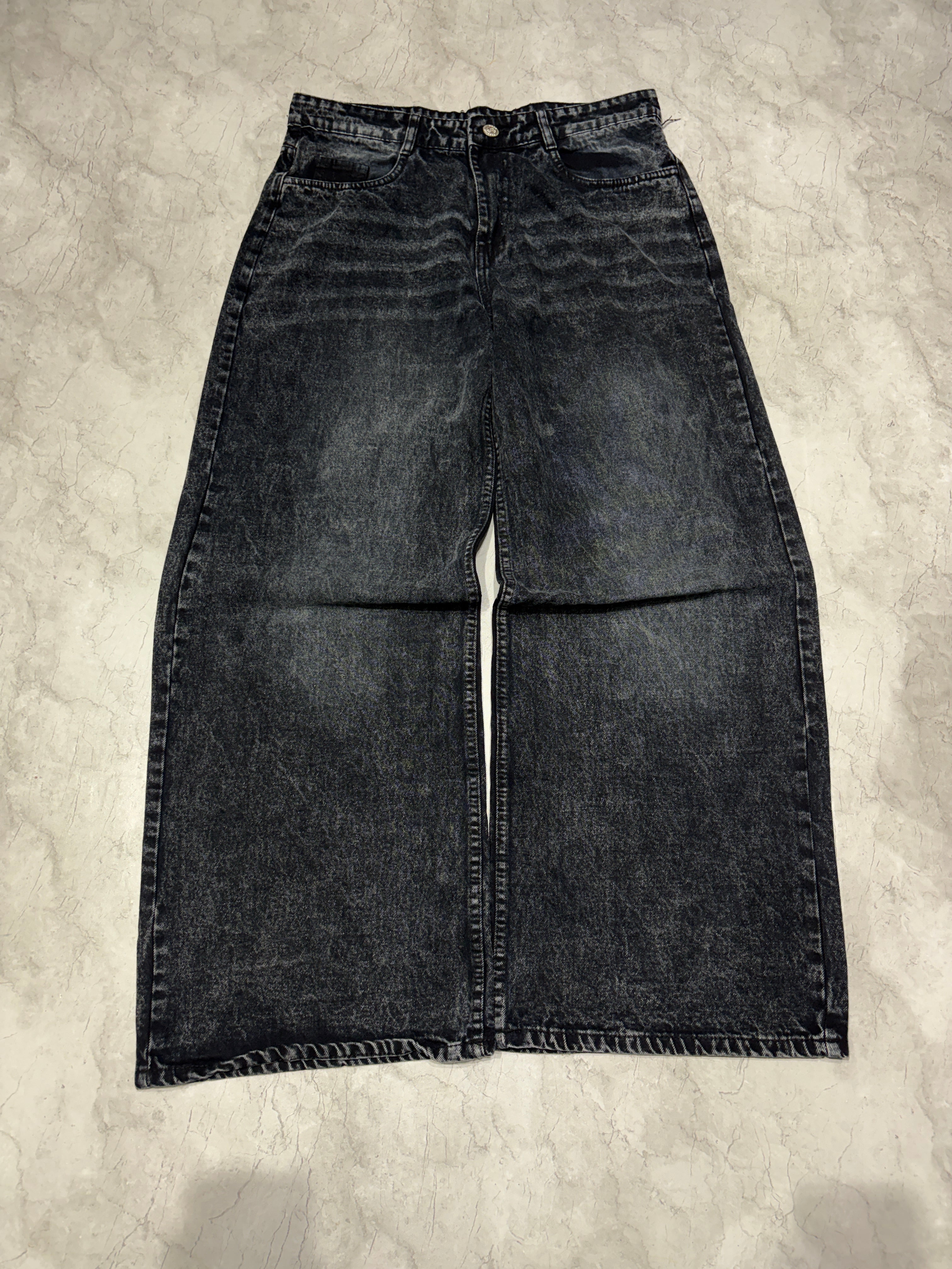 wide leg charcoal