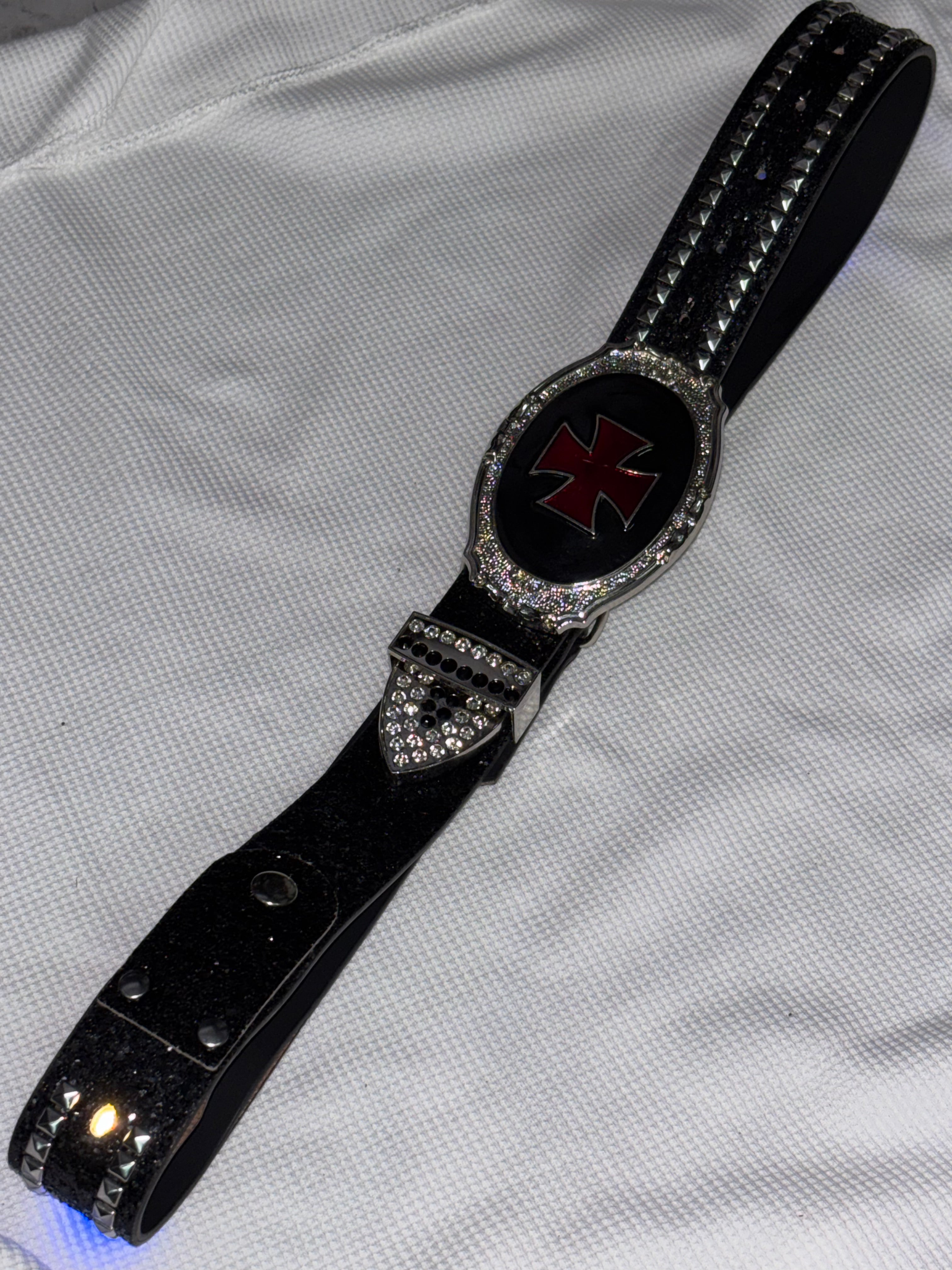 Chunky cross light belt