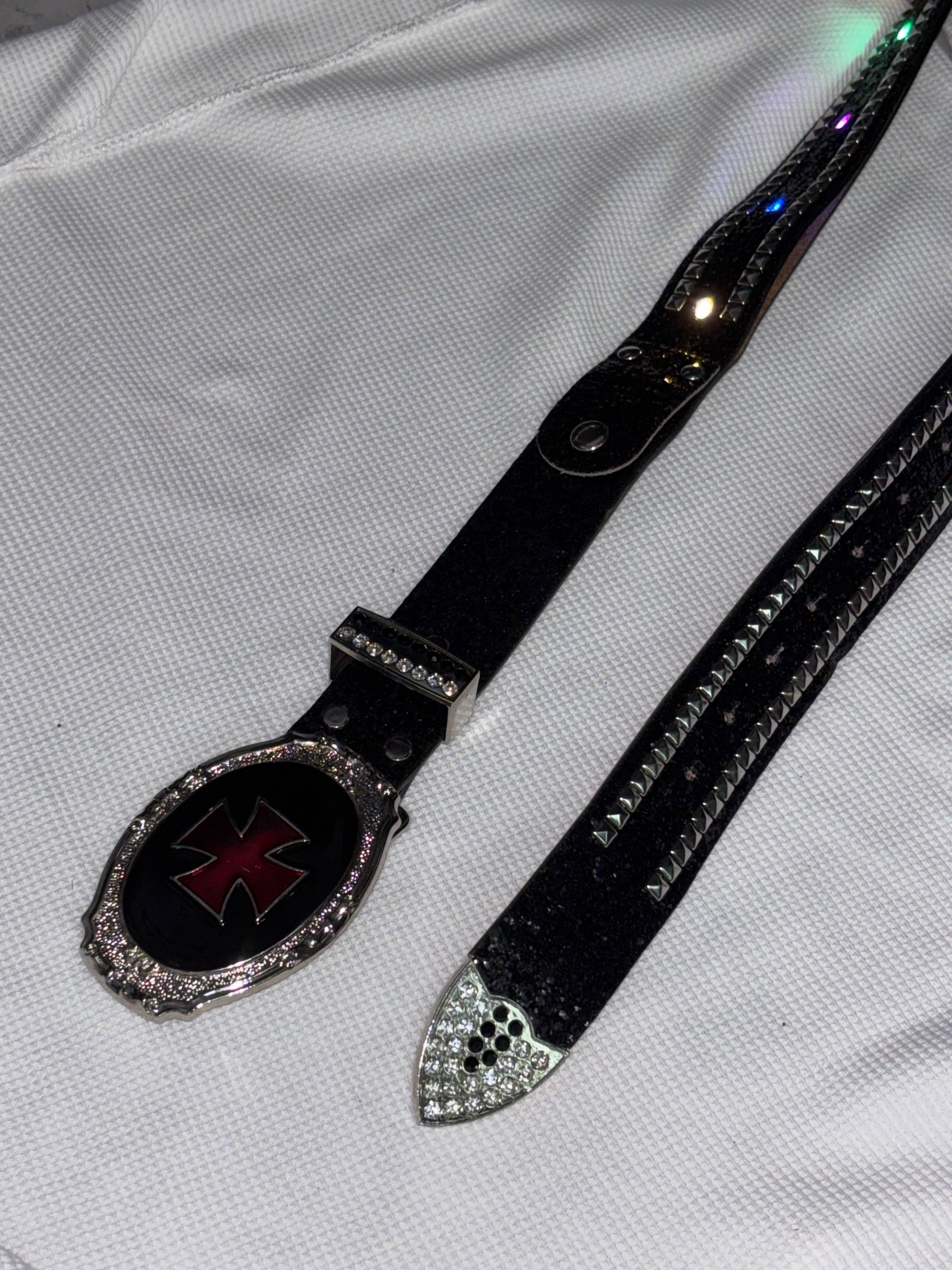 Chunky cross light belt