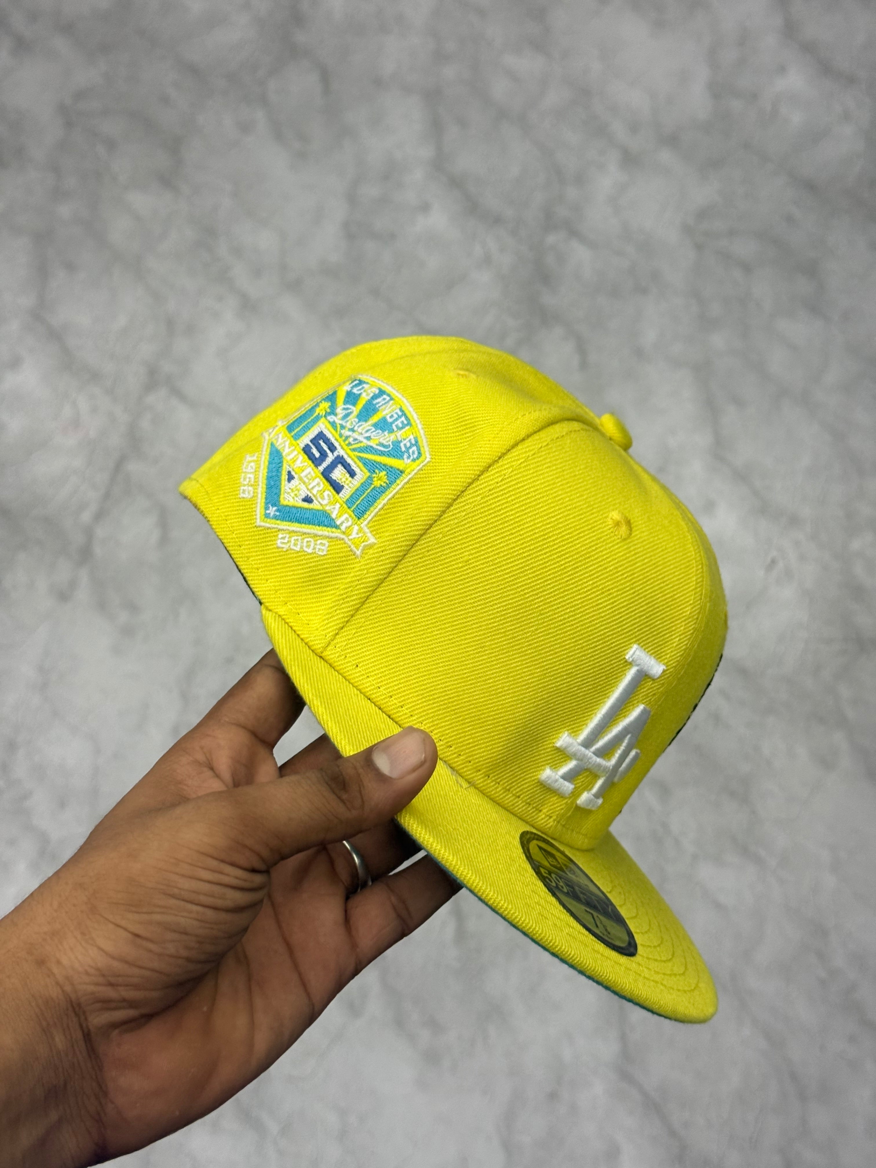 LA fitted cap
