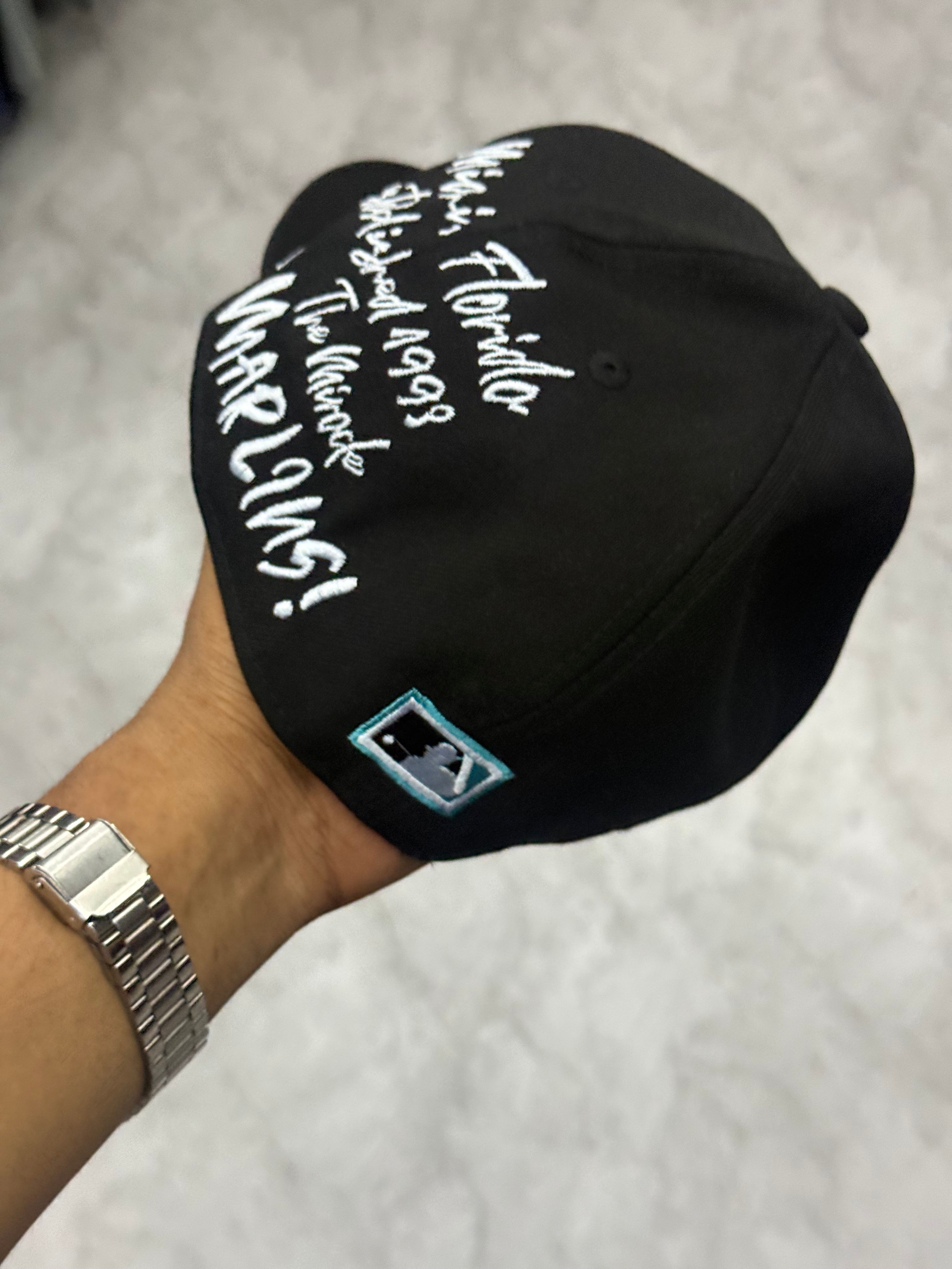 embroaded fitted black