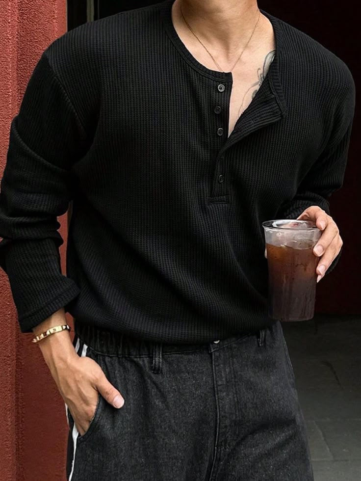 henley black