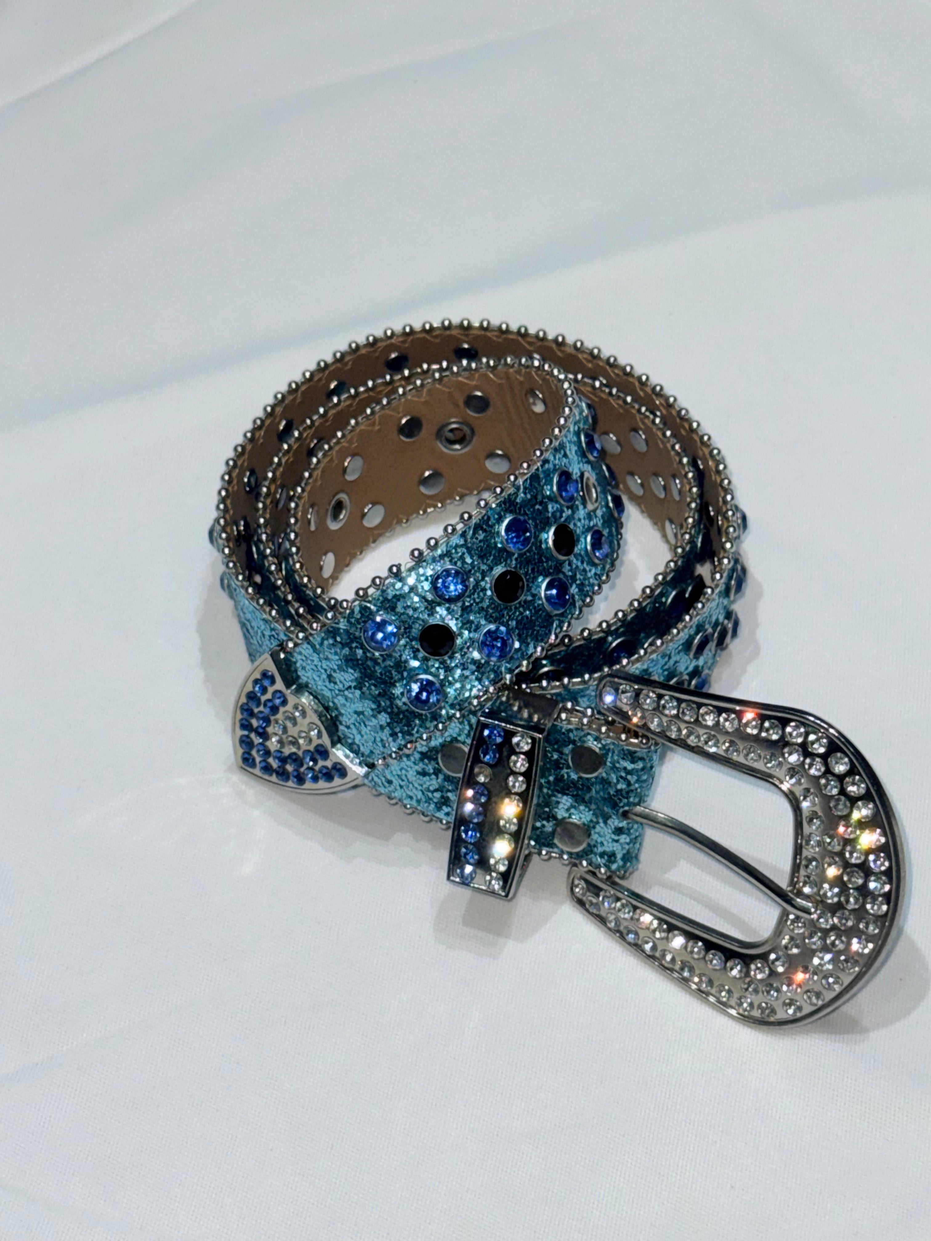 chunky blue