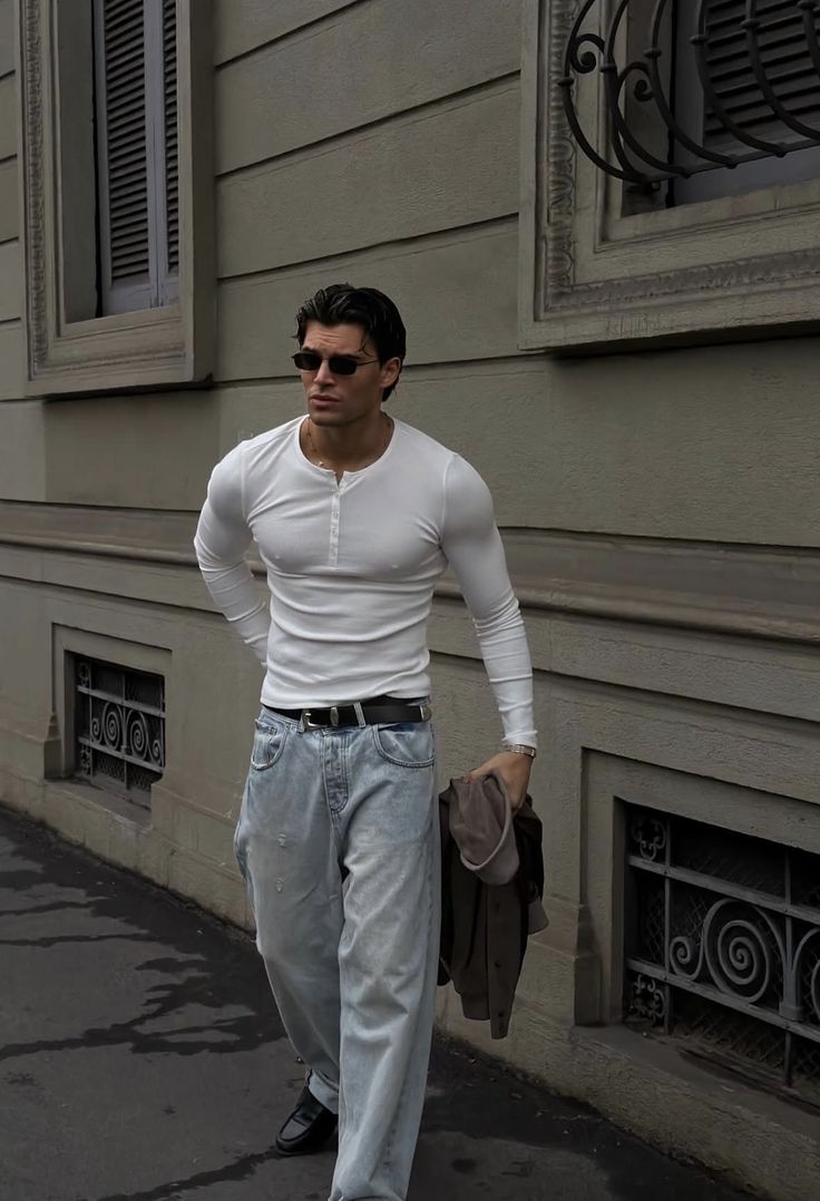 henley white